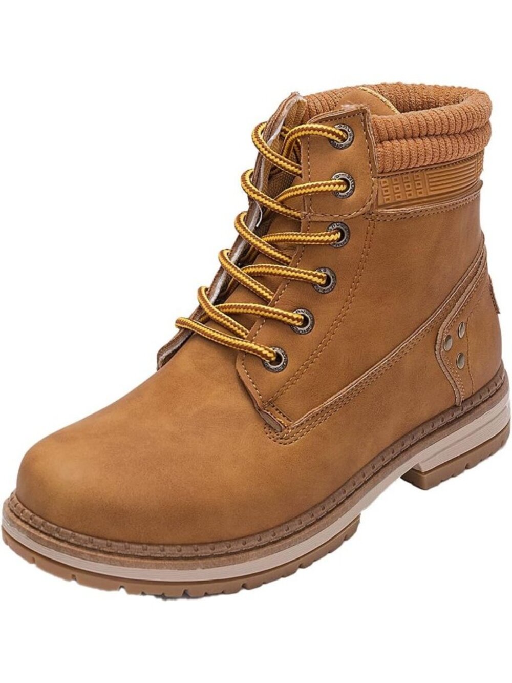 Stylish Waterproof Lace-Up Ankle Boots for Hiking, Work & Outdoor Adventures